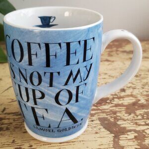 Barnes & Noble Porcelain Coffee Cup Mug Samuel Goldwyn Quote